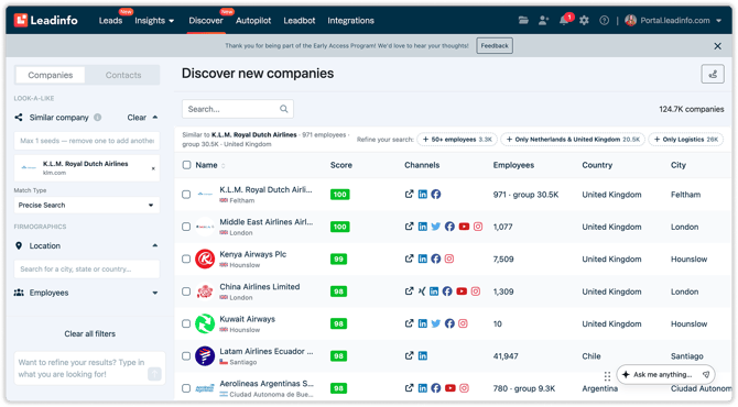 Discover similar