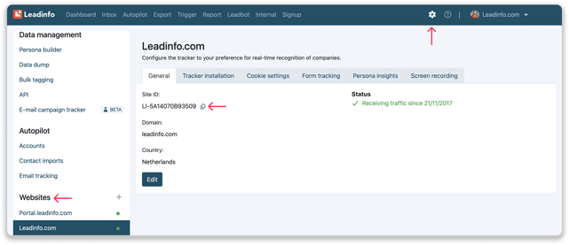 Tracking code- copy